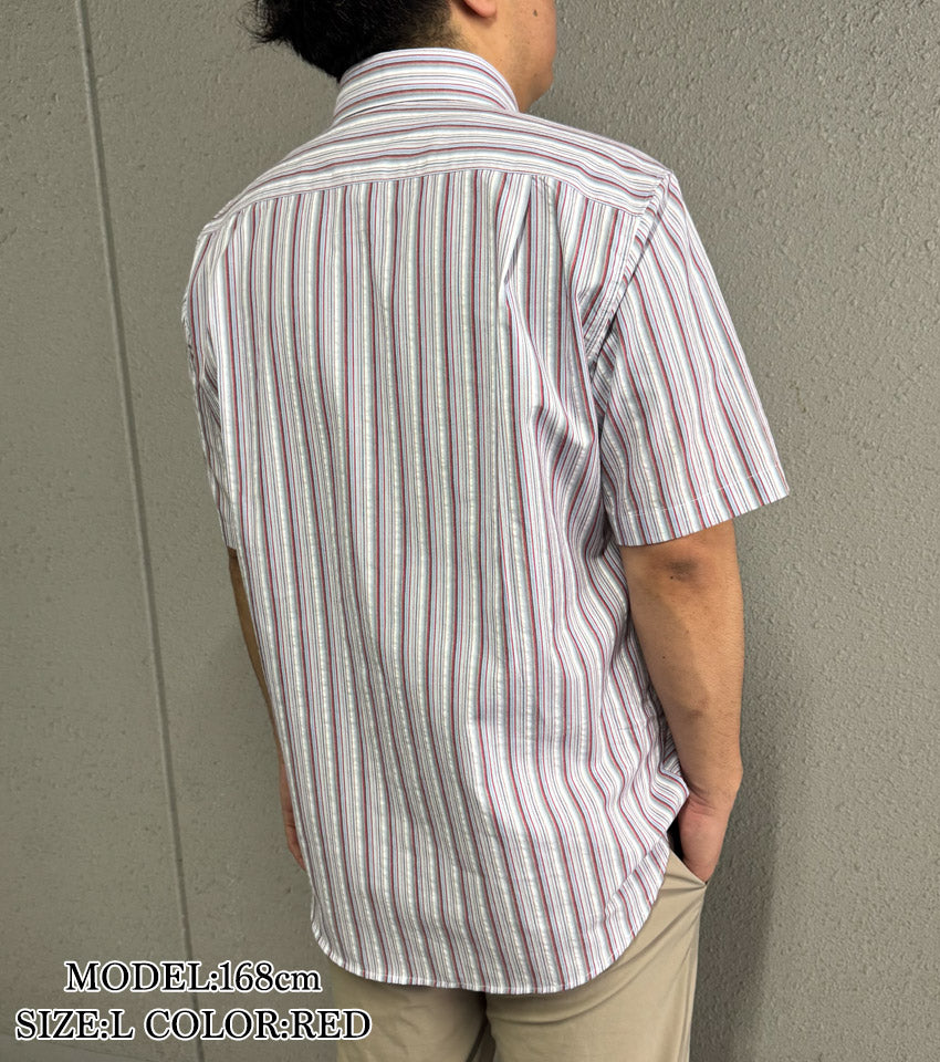 アシンメトリー切替シャツ 【デービッドヒックス】