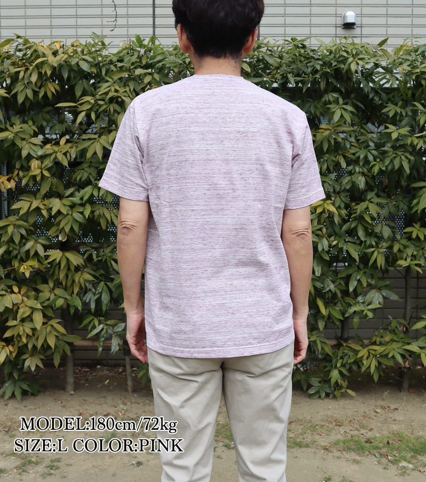ピラミッドカノコVネックTシャツ【デービッドヒックス】