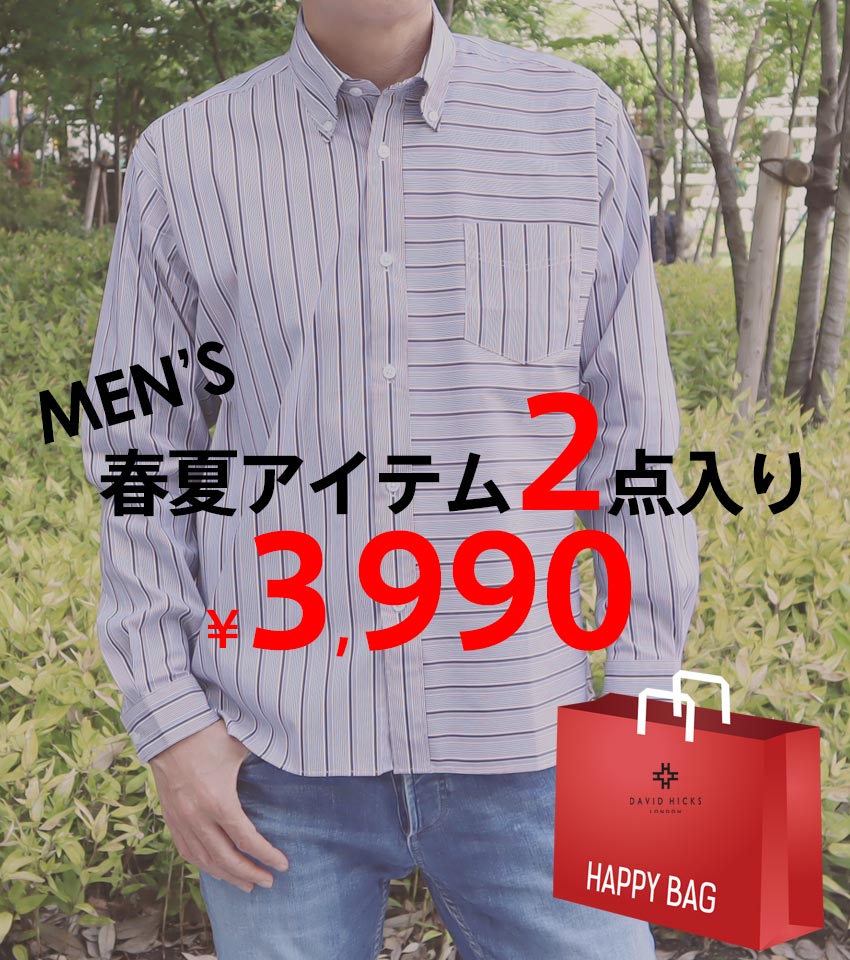 春夏2点入り福袋 DAVID HICKS HAPPY SET