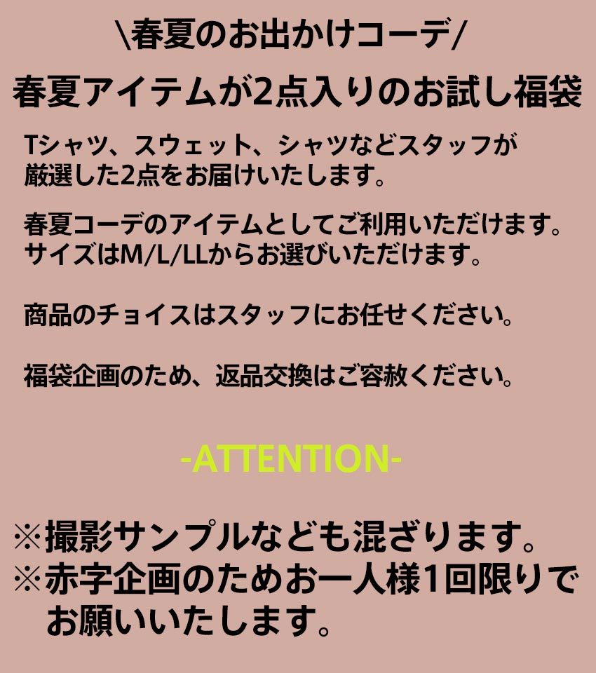 春夏2点入り福袋 DAVID HICKS HAPPY SET
