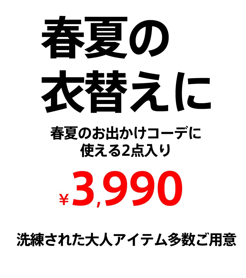春夏2点入り福袋 DAVID HICKS HAPPY SET