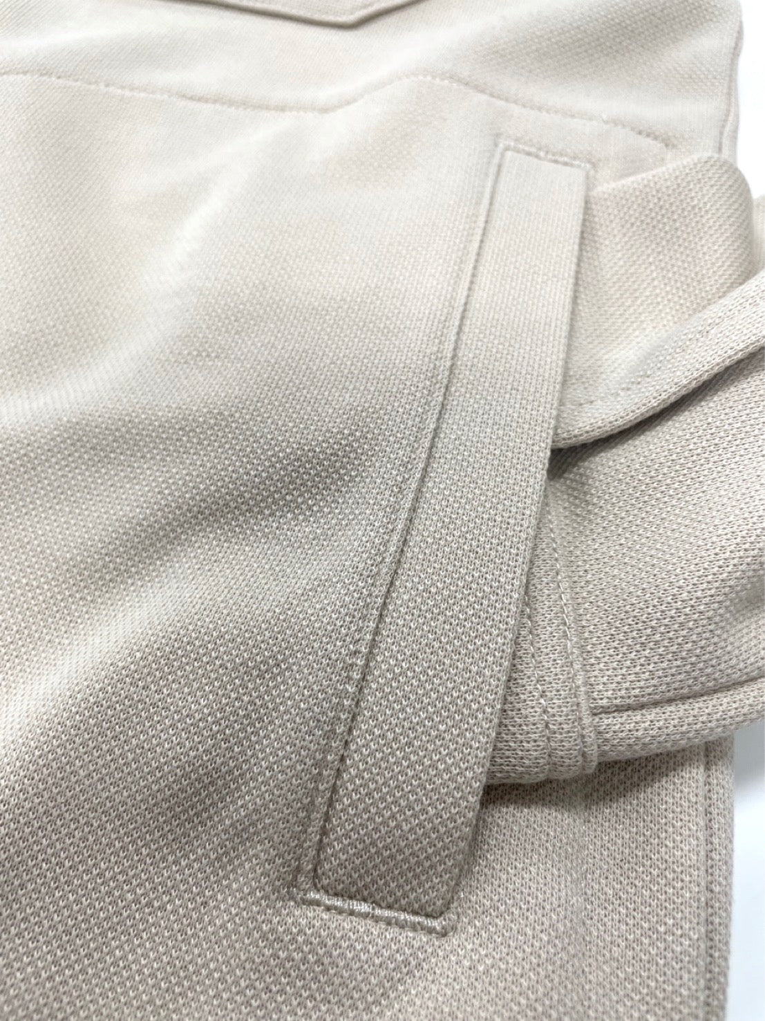 【デービッドヒックス】カノコダブルフェイスシャツアウター ベージュ