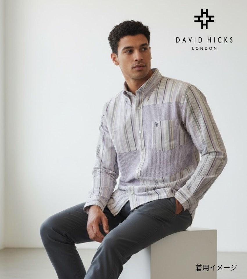 〈新作〉クレイジーシャツ【デービッドヒックス】