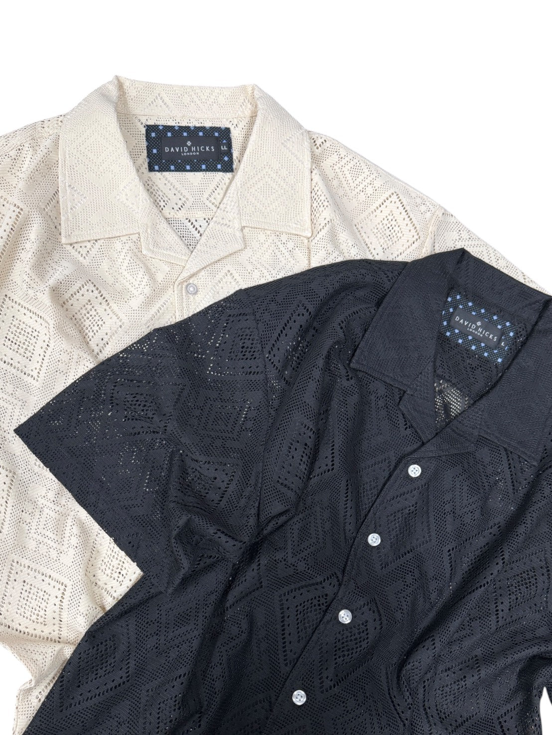 ＜新作＞メッシュOPシャツ【デービッドヒックス】