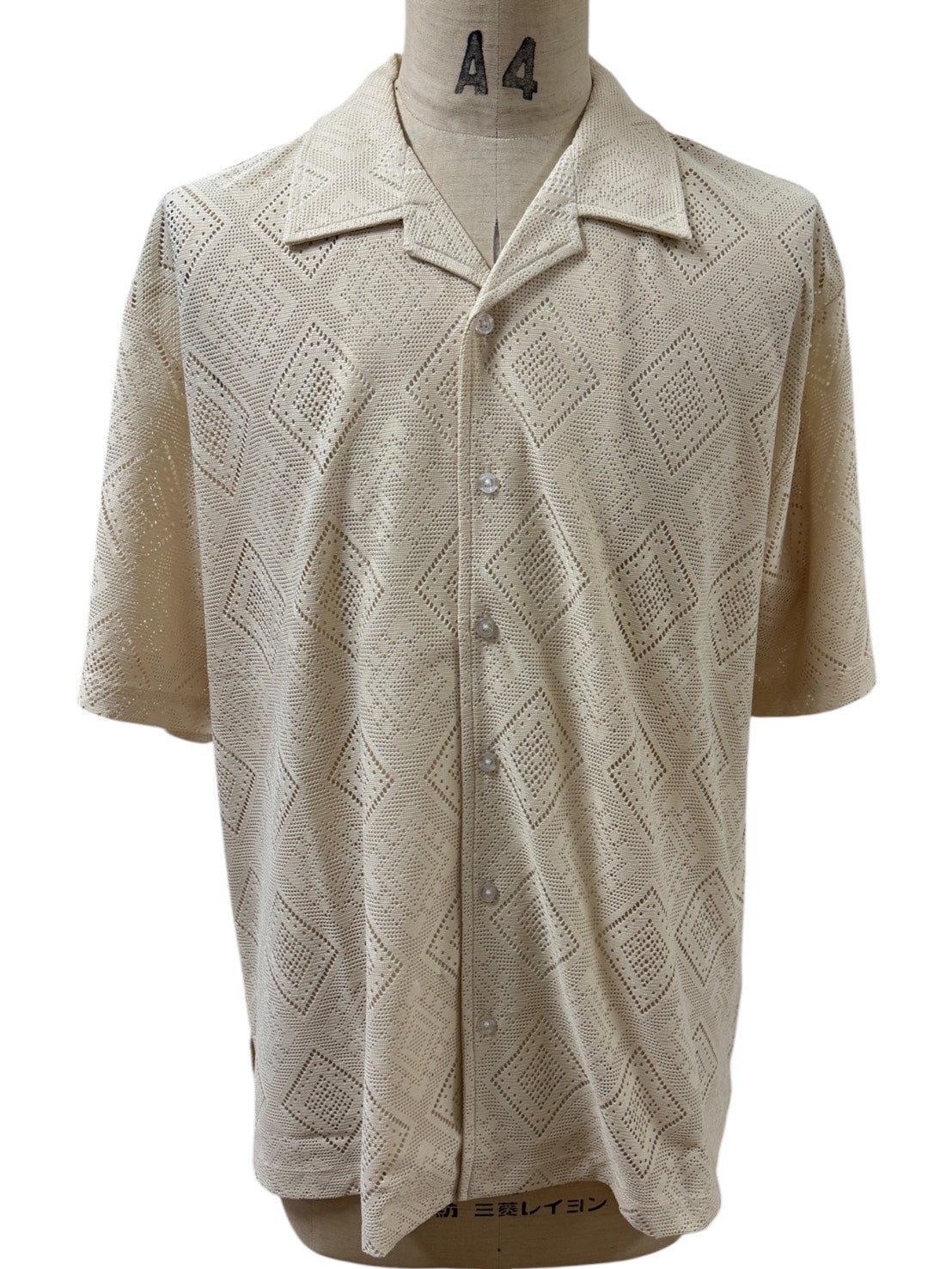 ＜新作＞メッシュOPシャツ【デービッドヒックス】