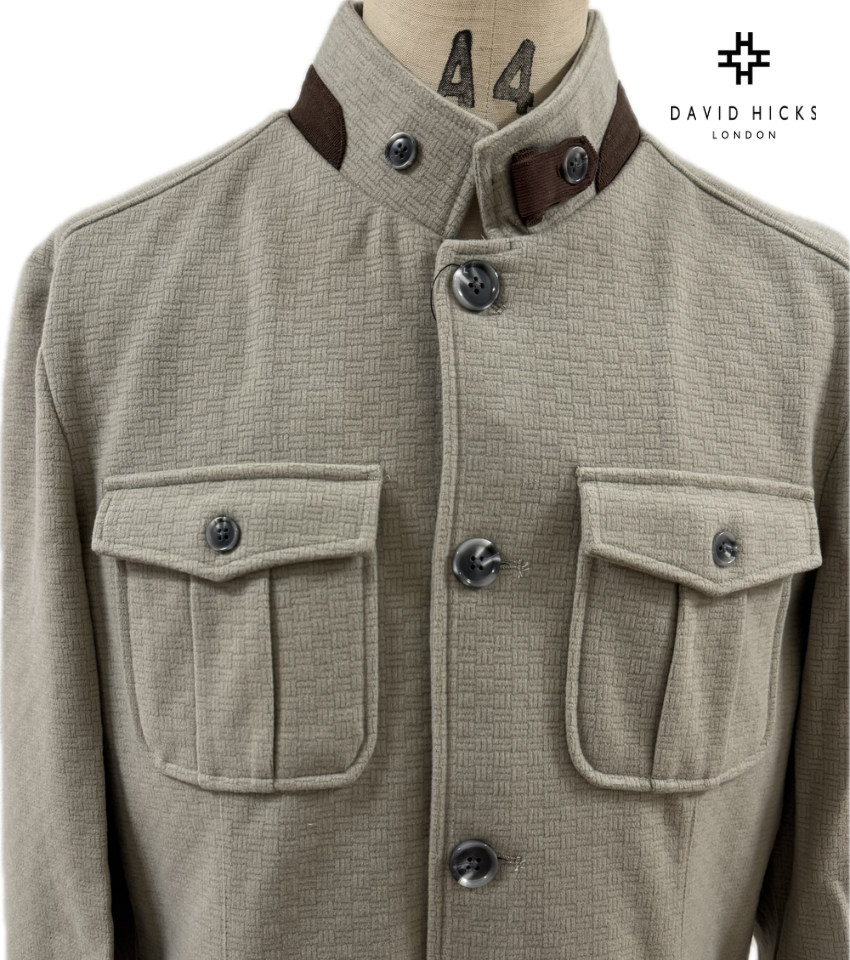 <新作> 格子柄起毛フィールドJK【デービッドヒックス】