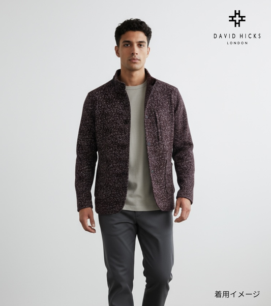 <新作> ニットフリース コンバーチブルJK【デービッドヒックス】