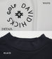 GOLFモックネックTシャツ ブラック 【デービッドヒックス】