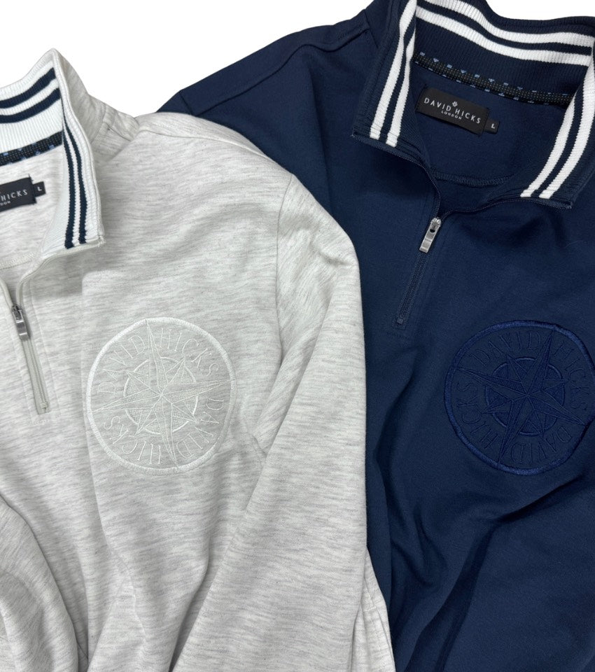 〈新作〉ダンボールハーフジップ【デービッドヒックス】