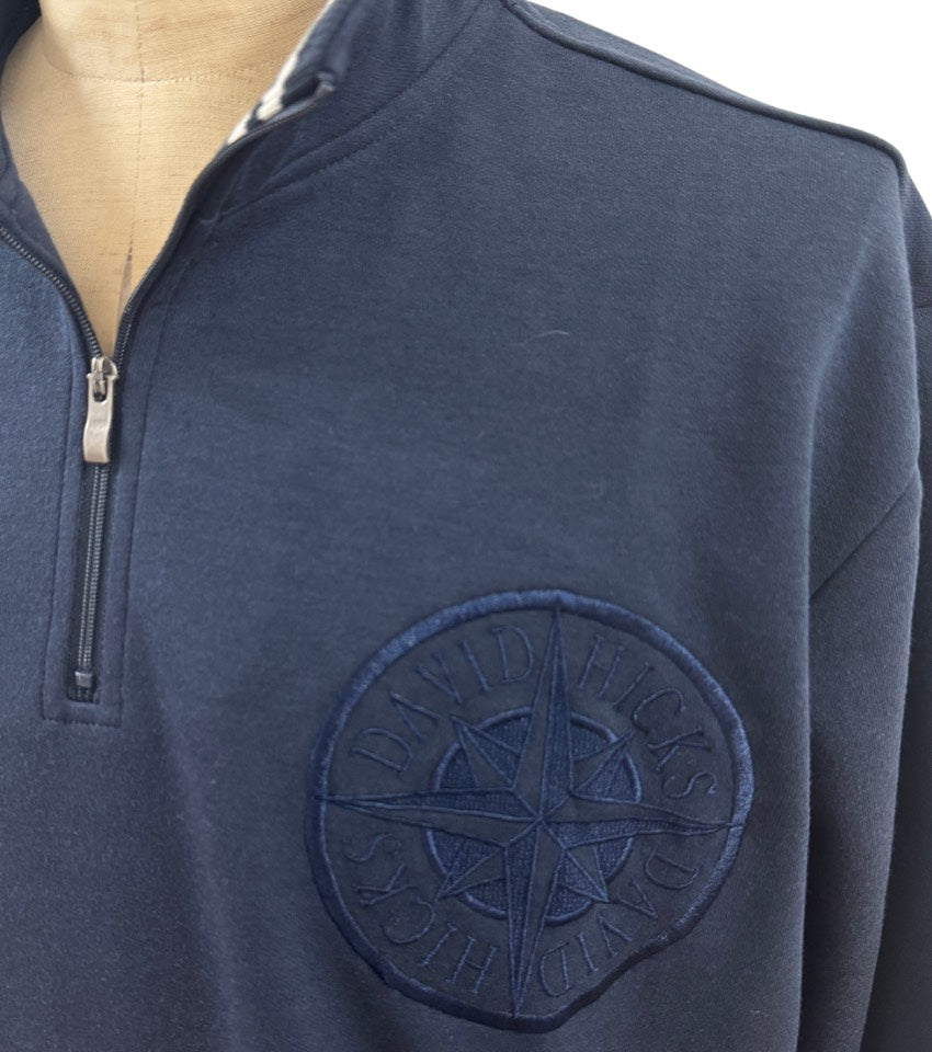 〈新作〉ダンボールハーフジップ【デービッドヒックス】