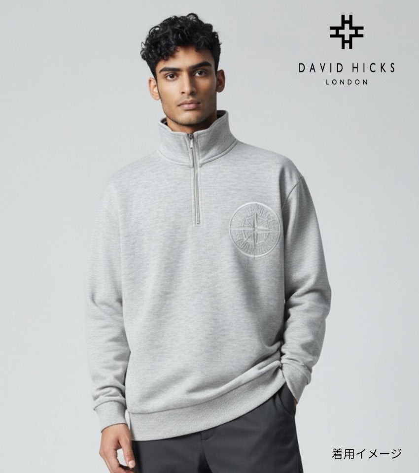 〈新作〉ダンボールハーフジップ【デービッドヒックス】