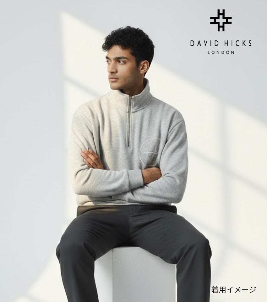 〈新作〉ダンボールハーフジップ【デービッドヒックス】