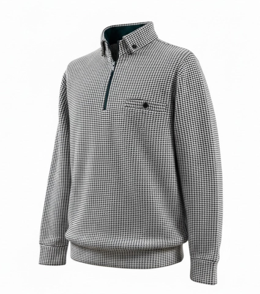 〈新作〉ドンキー衿ハーフジップ【デービッドヒックス】