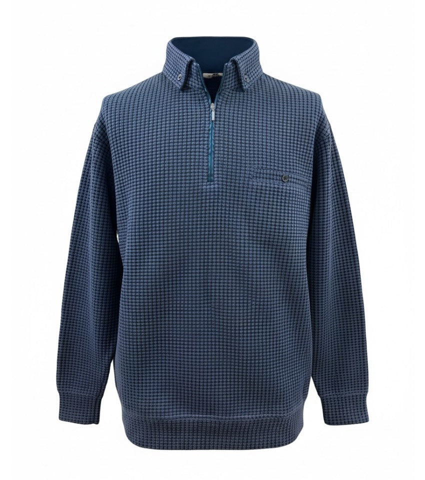 〈新作〉ドンキー衿ハーフジップ【デービッドヒックス】