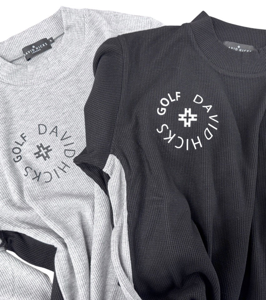 〈新作〉GOLFモックネック プルオーバー【デービッドヒックス】