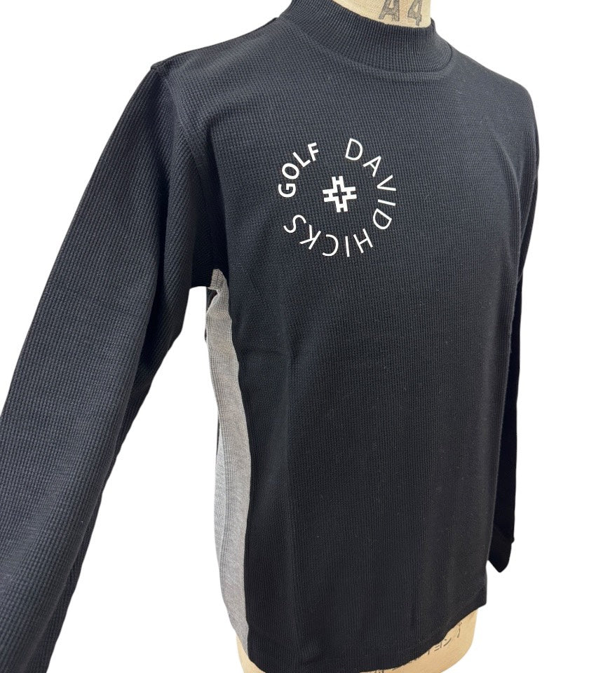 〈新作〉GOLFモックネック プルオーバー【デービッドヒックス】