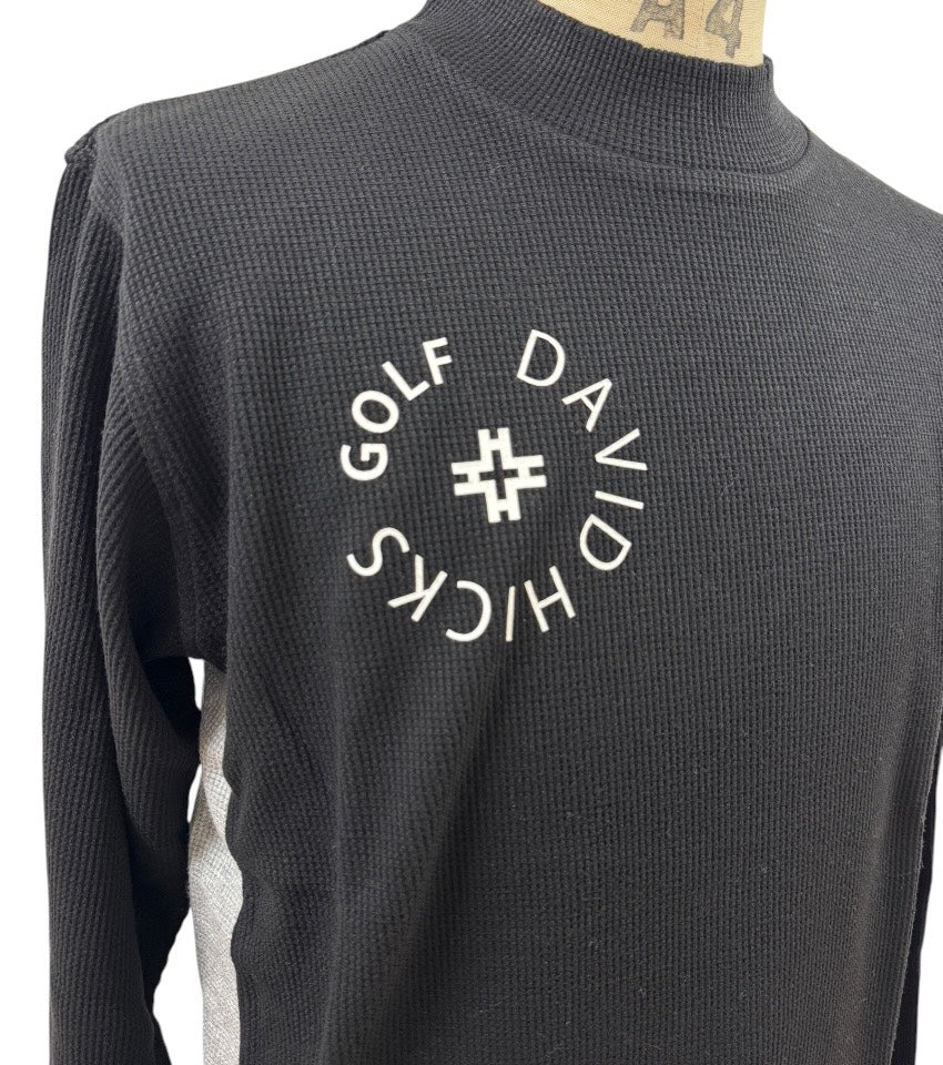 〈新作〉GOLFモックネック プルオーバー【デービッドヒックス】