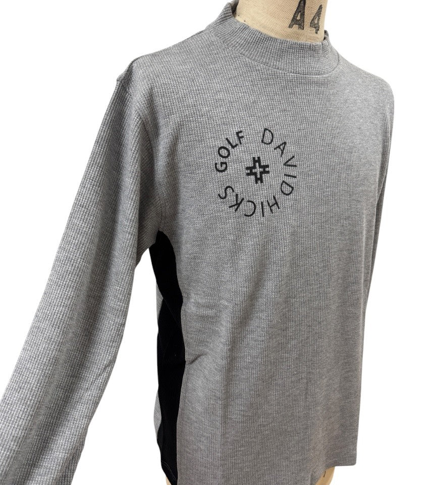 〈新作〉GOLFモックネック プルオーバー【デービッドヒックス】