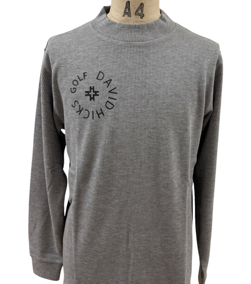 〈新作〉GOLFモックネック プルオーバー【デービッドヒックス】