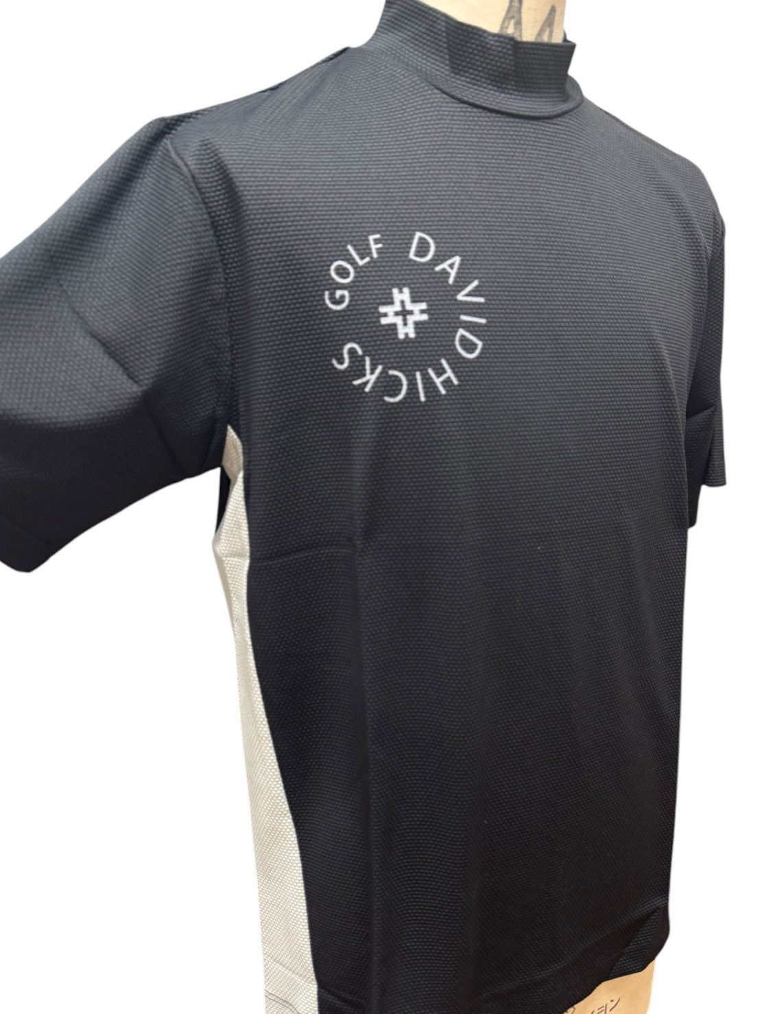 ＜新作＞GOLFモックネック半袖T【デービッドヒックス】
