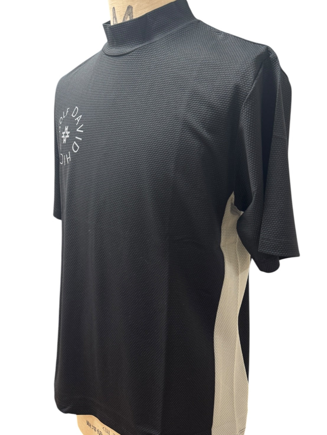 ＜新作＞GOLFモックネック半袖T【デービッドヒックス】