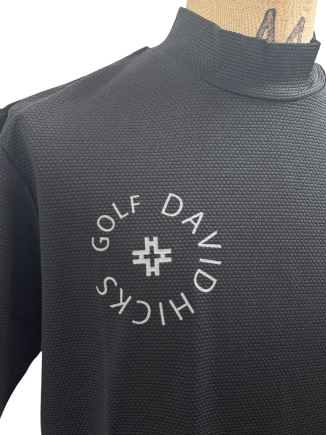 ＜新作＞GOLFモックネック半袖T【デービッドヒックス】