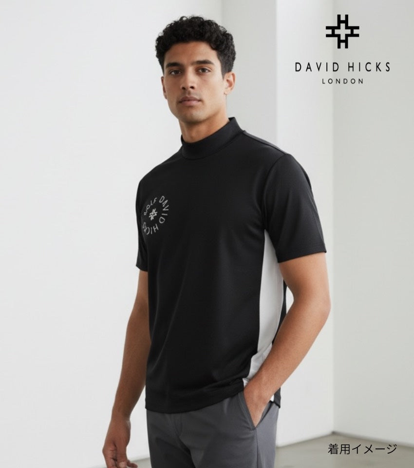 ＜新作＞GOLFモックネック半袖T【デービッドヒックス】