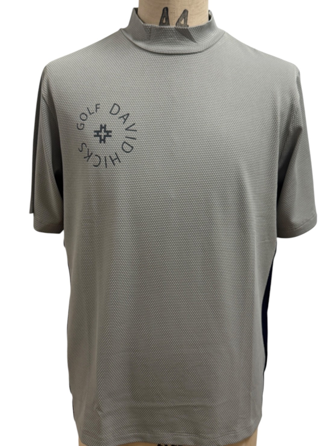 ＜新作＞GOLFモックネック半袖T【デービッドヒックス】