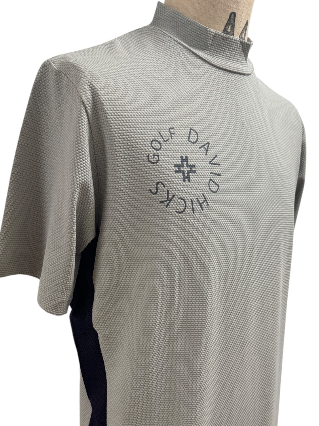 ＜新作＞GOLFモックネック半袖T【デービッドヒックス】