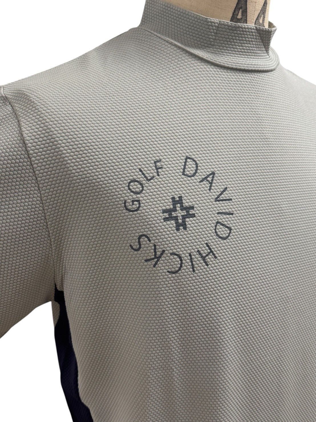 ＜新作＞GOLFモックネック半袖T【デービッドヒックス】