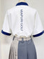 ＜GOLF＞リブ配色なめらかモックネックTシャツ【MU-1001】