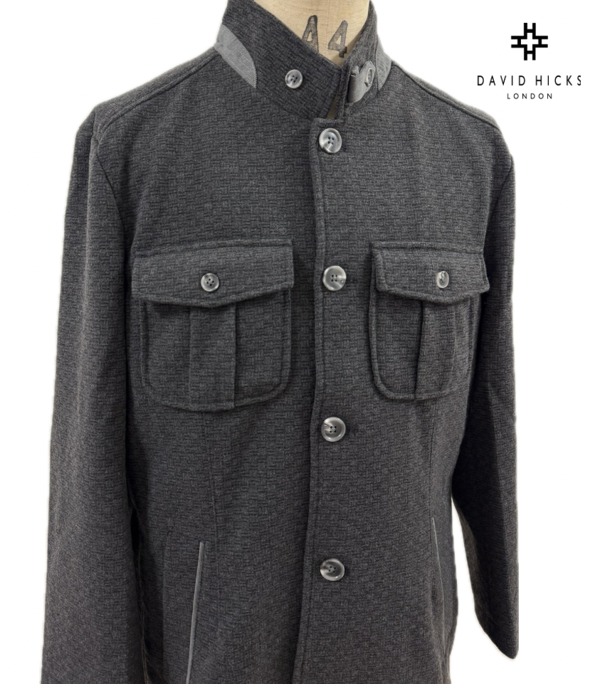 <新作> 格子柄起毛フィールドJK【デービッドヒックス】