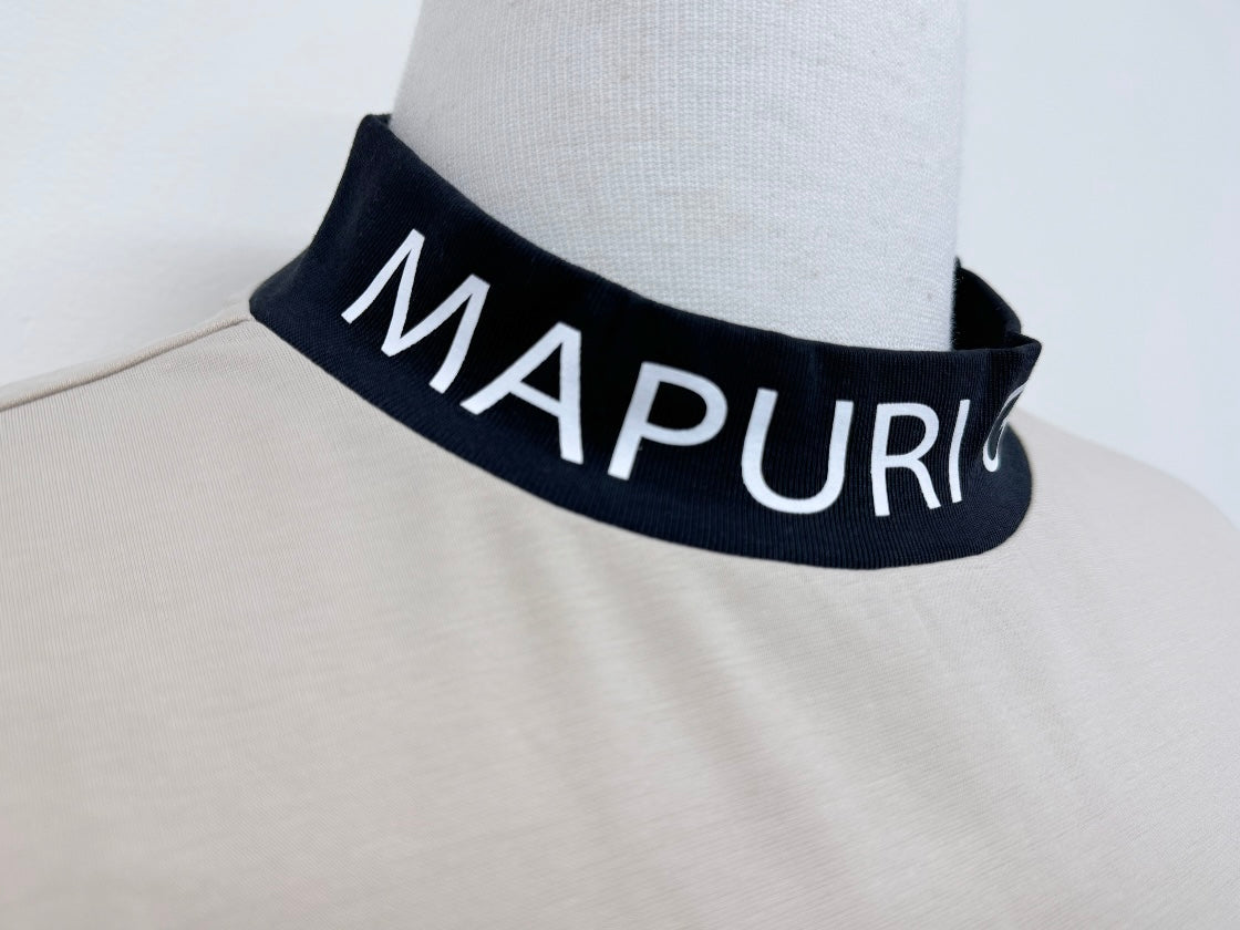 ＜GOLF＞リブ配色なめらかモックネックTシャツ【MU-1001】