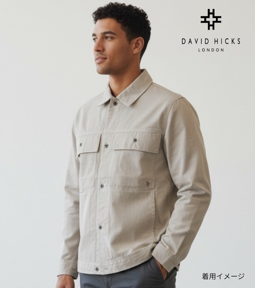 〈新作〉シャツアウター【デービッドヒックス】