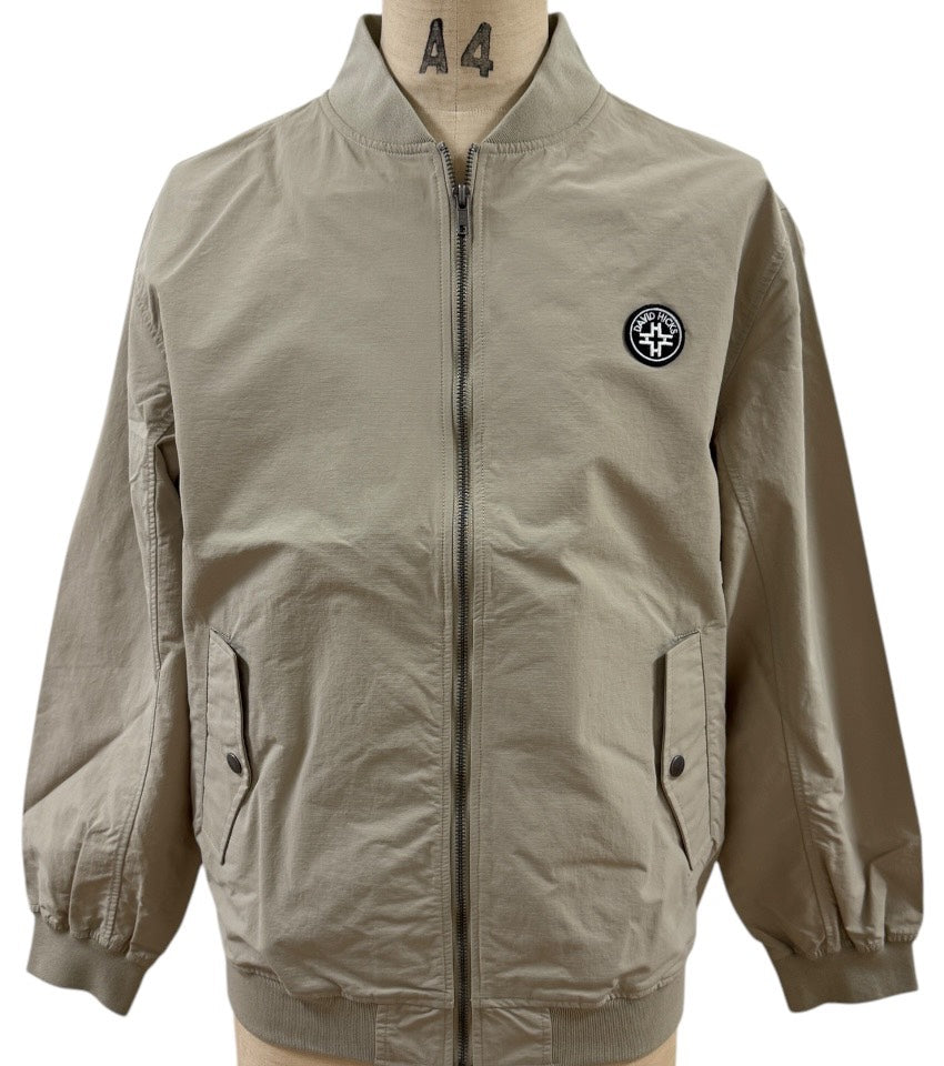 〈新作〉ワッペンブルゾン【デービッドヒックス】