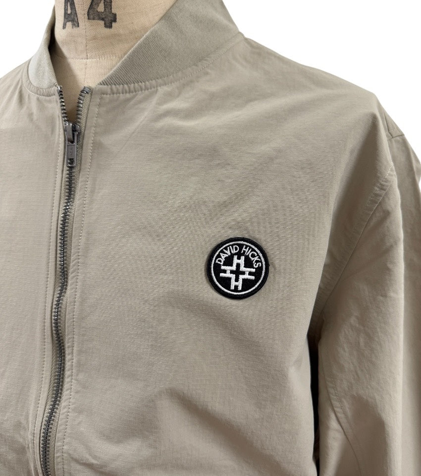 〈新作〉ワッペンブルゾン【デービッドヒックス】