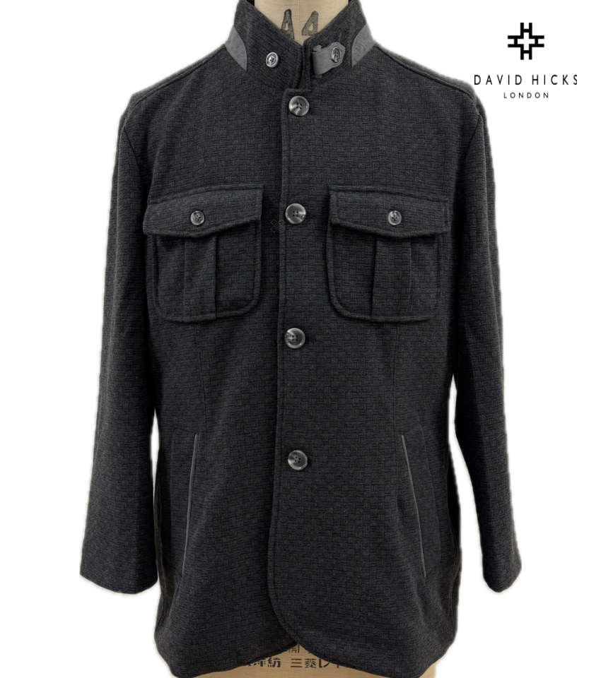 <新作> 格子柄起毛フィールドJK【デービッドヒックス】