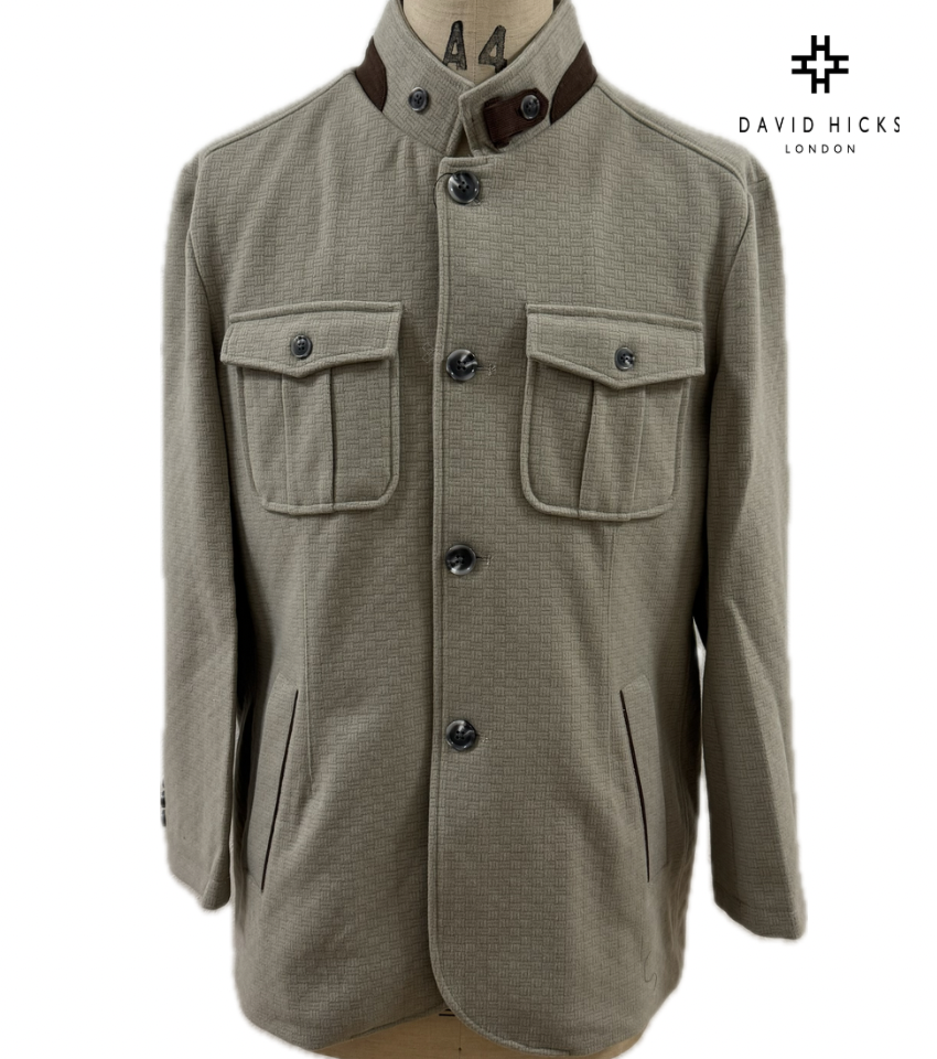 <新作> 格子柄起毛フィールドJK【デービッドヒックス】