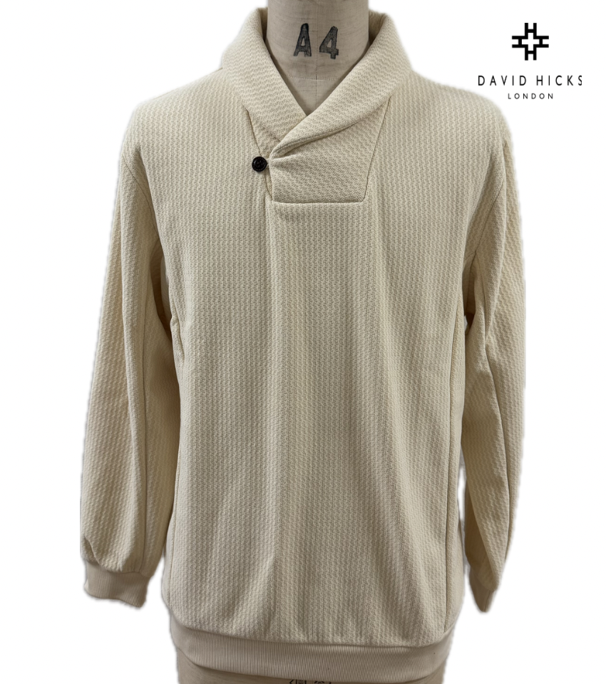 <新作> リラックスショールトレーナー【デービッドヒックス】