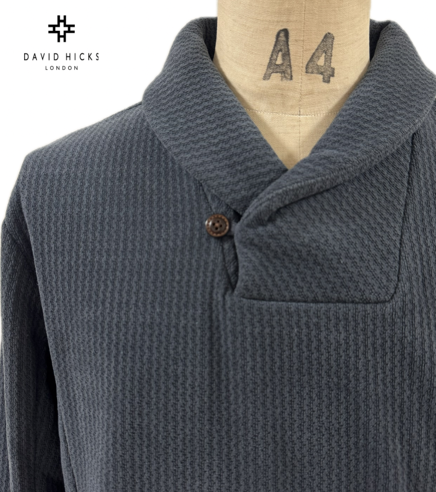 <新作> リラックスショールトレーナー【デービッドヒックス】