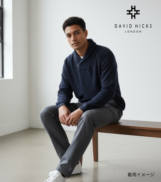 <新作> リラックスショールトレーナー【デービッドヒックス】