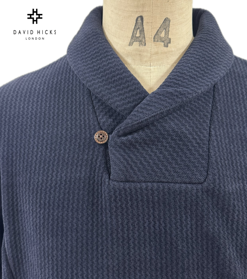 <新作> リラックスショールトレーナー【デービッドヒックス】