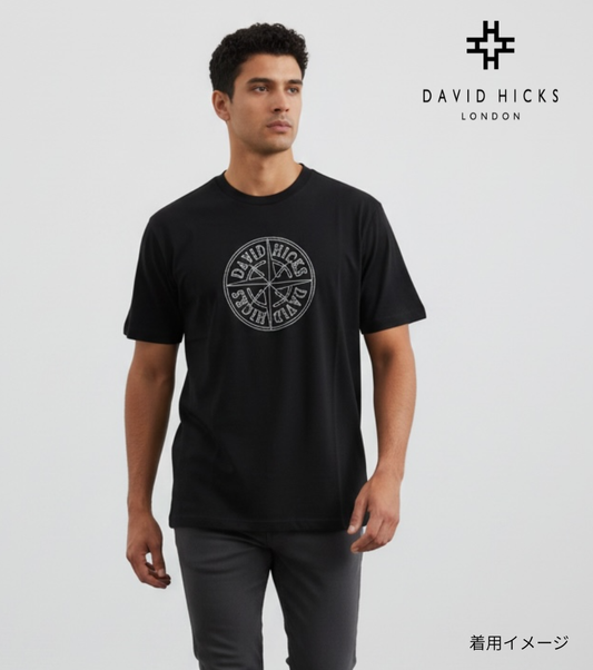 ＜新作＞刺繍ロゴシャツ【デービッドヒックス】