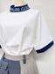 ＜GOLF＞リブ配色なめらかモックネックTシャツ【MU-1001】