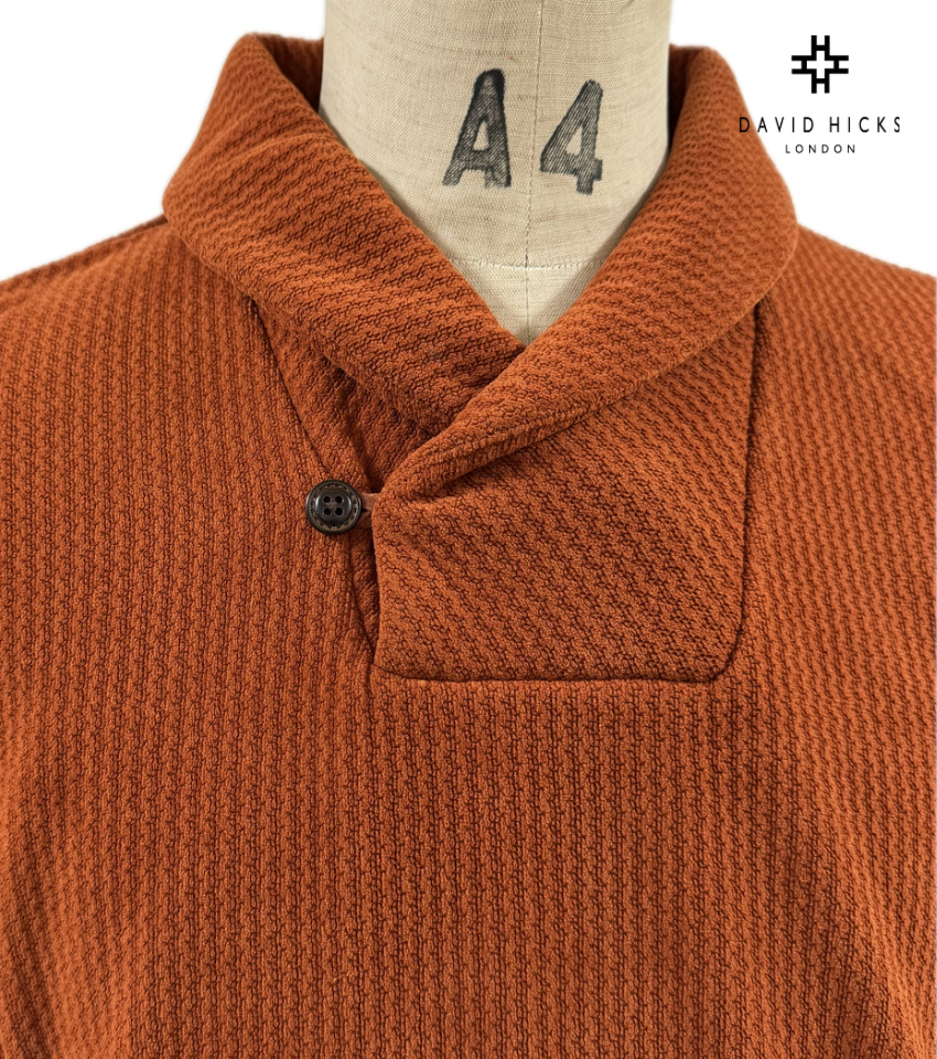 <新作> リラックスショールトレーナー【デービッドヒックス】