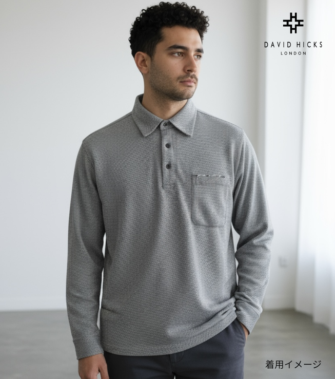 カルゼポロシャツ 【デービッドヒックス】