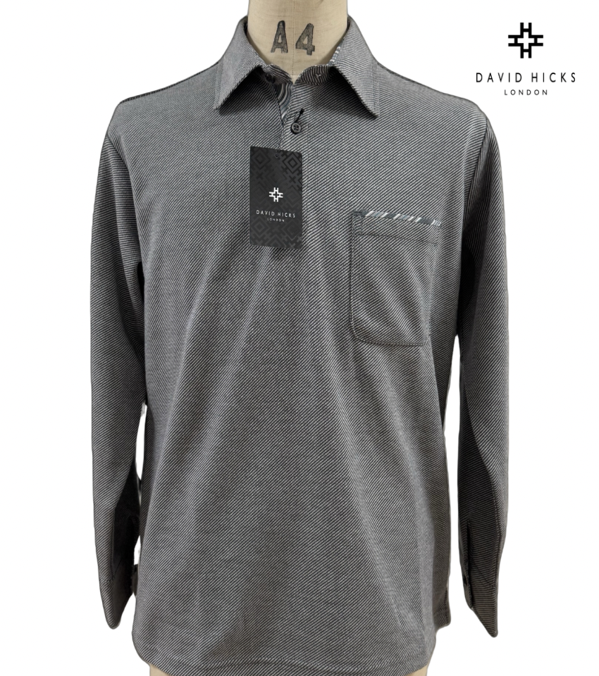 <新作> カルゼポロシャツ 【デービッドヒックス】