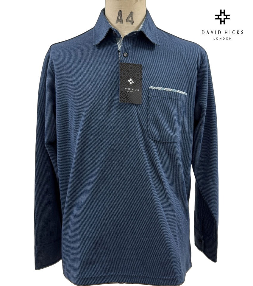 <新作> カルゼポロシャツ 【デービッドヒックス】